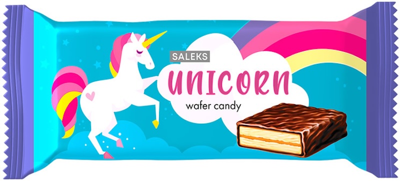 Цукерки вафельні Юнікорн 2.5кг